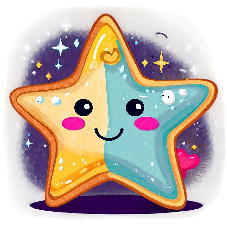 Wholesome Star Cute Png 06122024