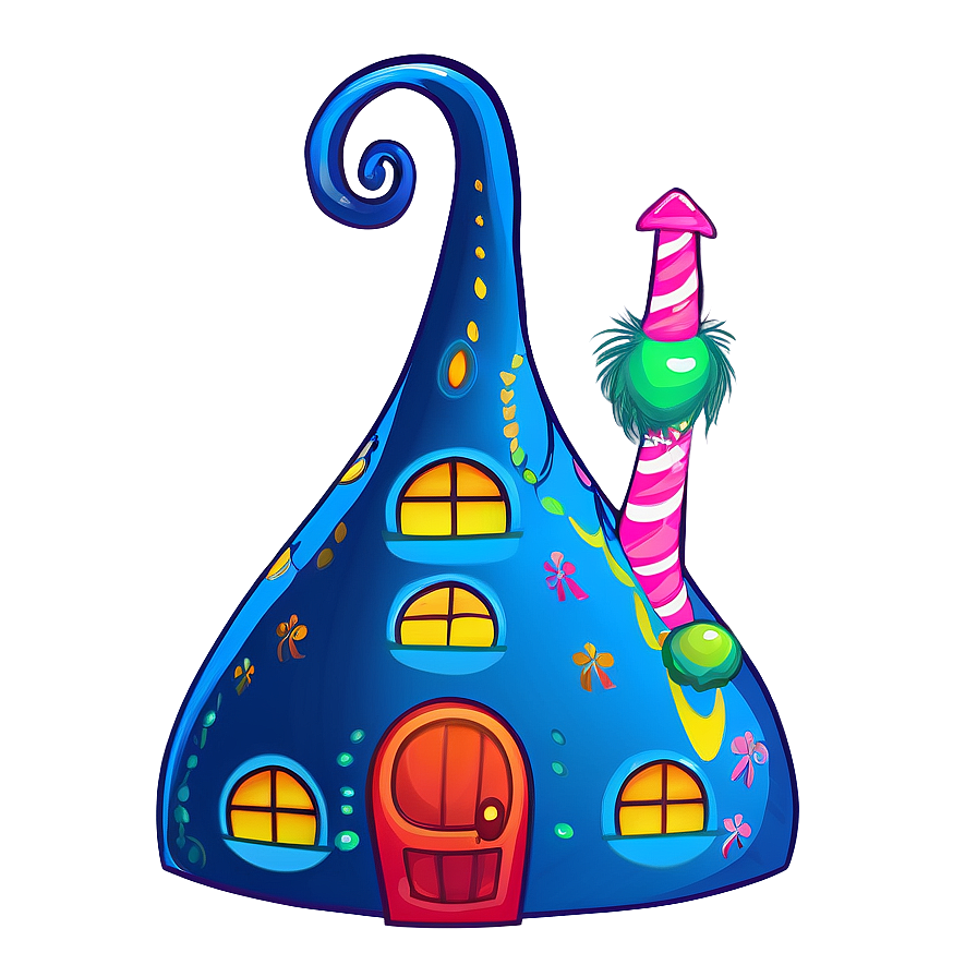 Whoville Houses Clipart Png 93