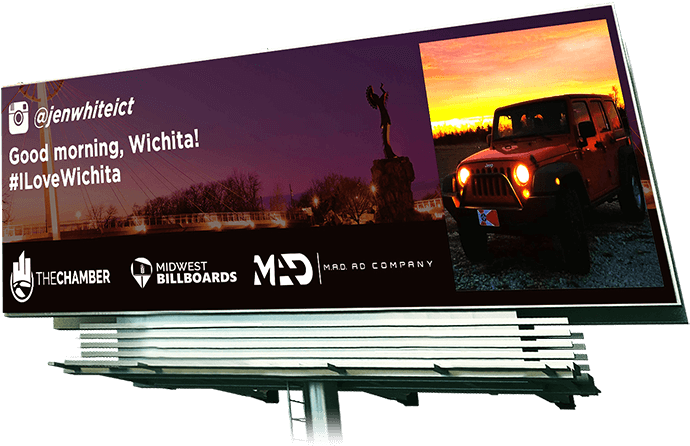 Wichita Sunrise Billboard Advertisement