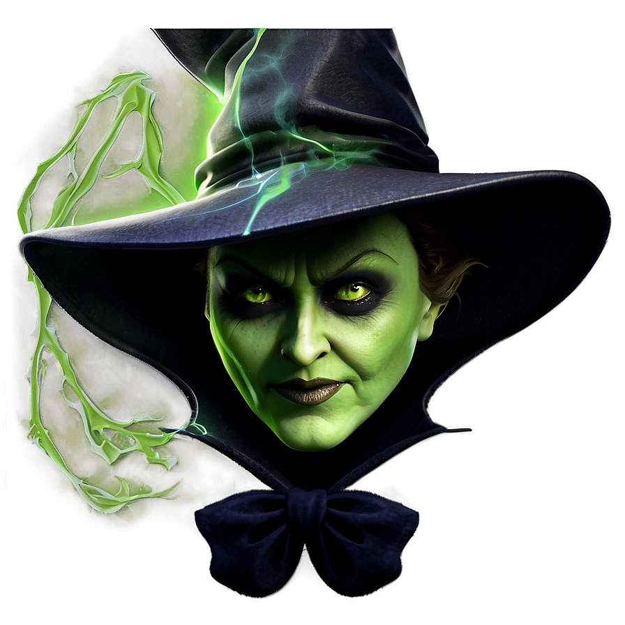 Wicked Witch Illustration Png 06242024