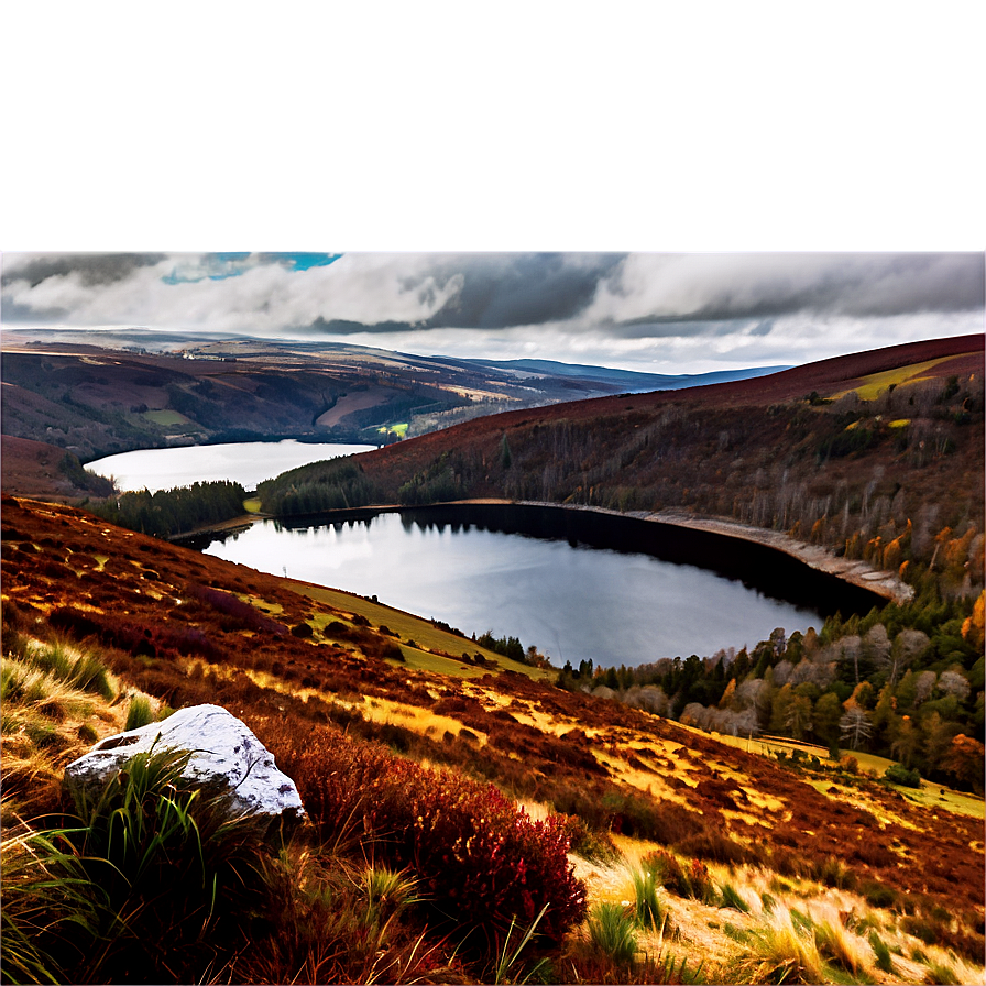 Wicklow Mountains Autumn Png Cvx78