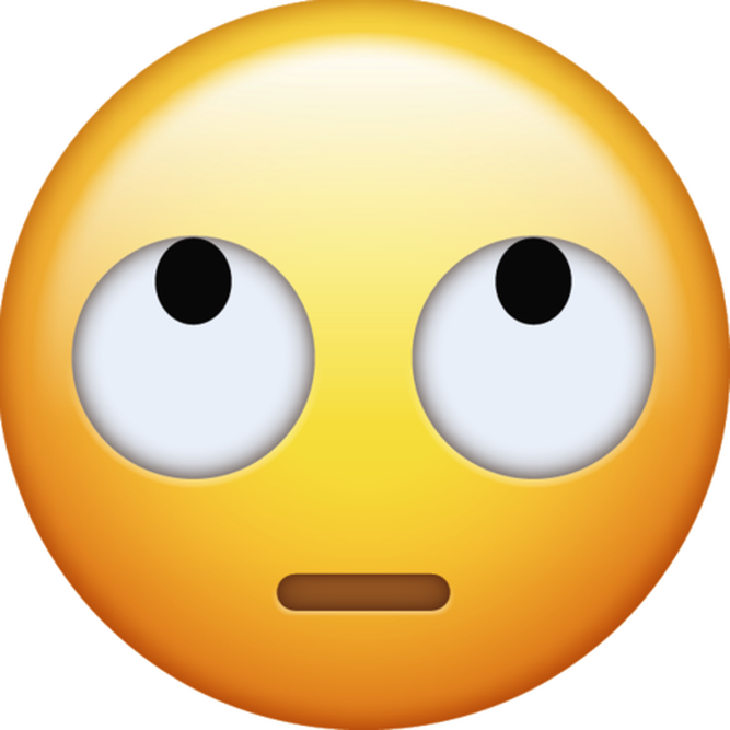 Download Flushed Emoji Icon - Ios Shocked Emoji Png, Transparent Png PNG with transparent background
