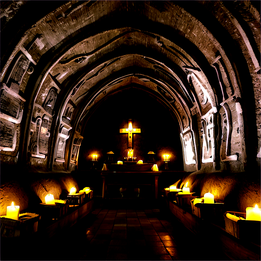 Wieliczka Salt Mine Chapel Png Hlb