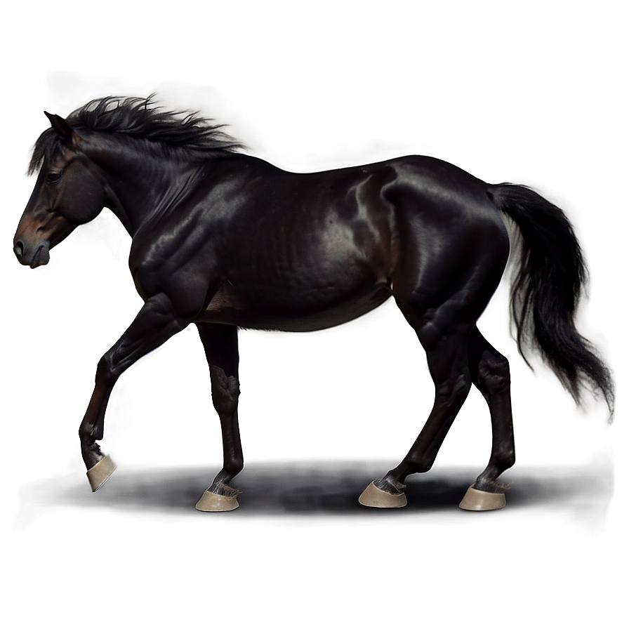 Wild Black Mustang Image Png Sby