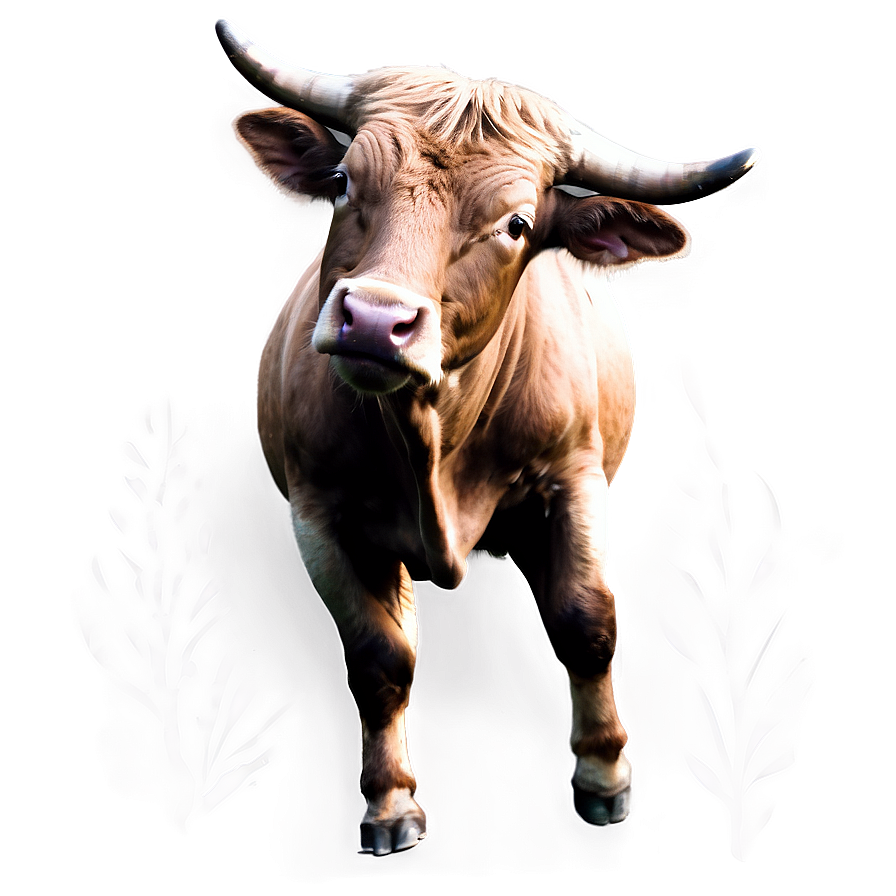 Wild Bull Illustration Png Umg