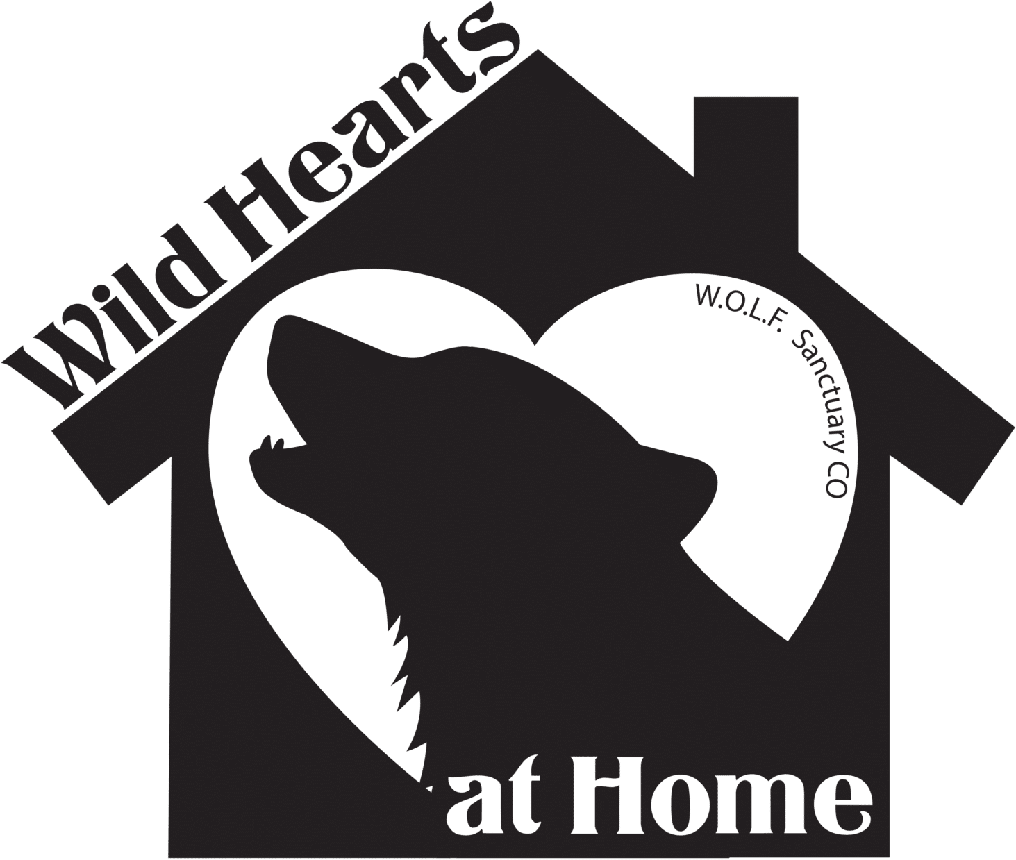 Wild Hearts Wolf Sanctuary Logo