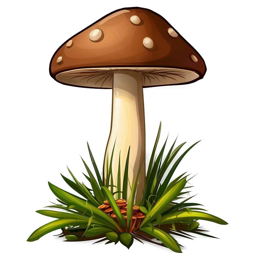 Wild Mushroom Cartoon Png Gmk43