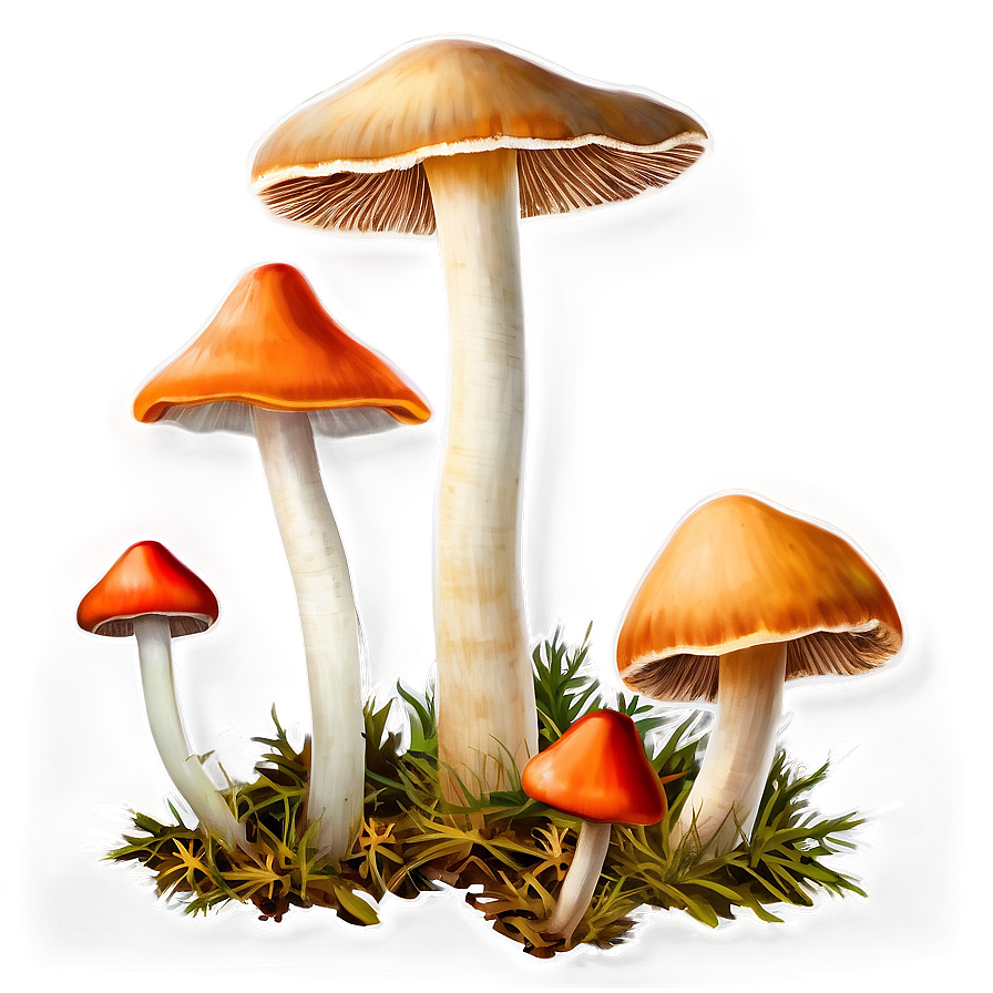 Wild Mushrooms Png 49