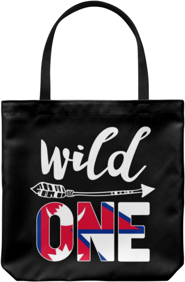 Wild One Graphic Tote Bag