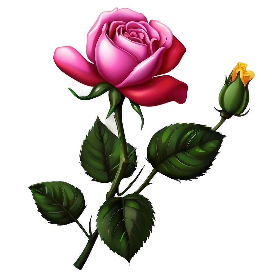 Wild Rose Clipart Png 06272024