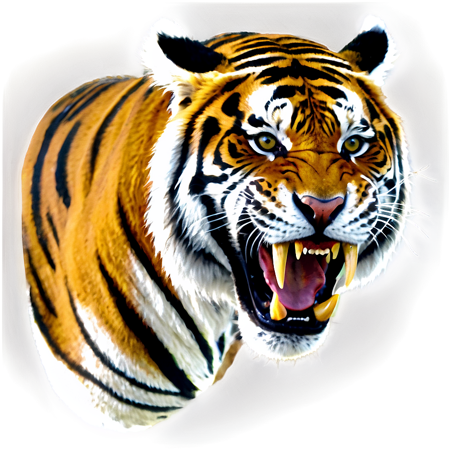 Wild Tiger Fury Png 50