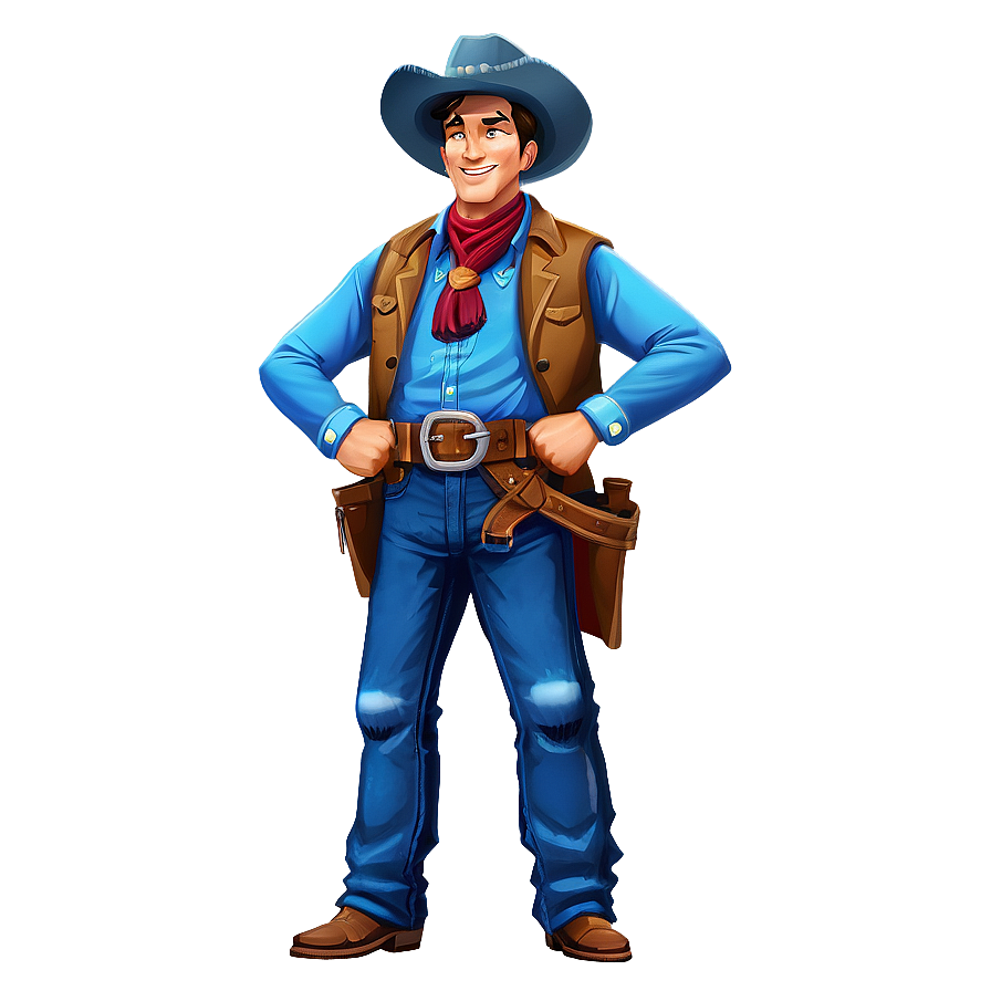 Wild West Cartoon Character Png 06122024