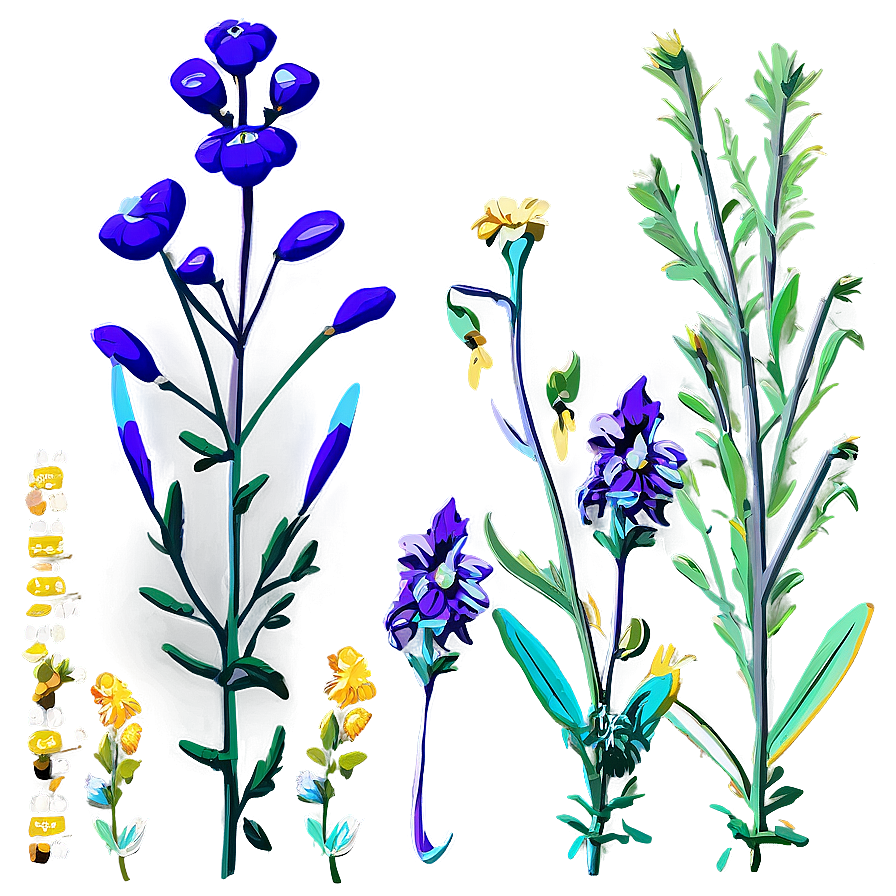 Wildflower Garden Delight Png 19