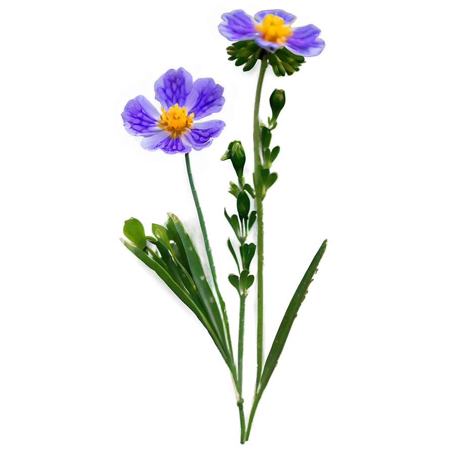 Wildflowers in Bloom PNG ctc PNG with transparent background