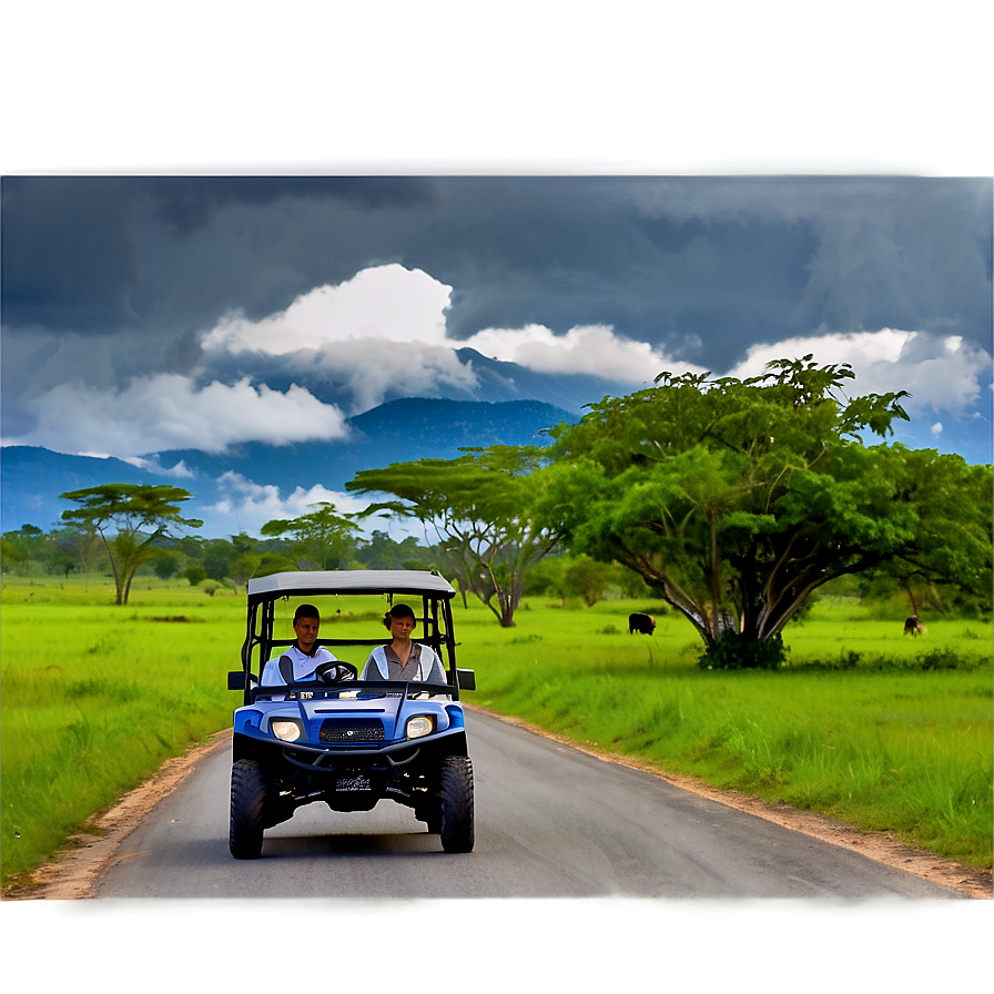 Wildlife Safari Buggy Ride Png 06252024