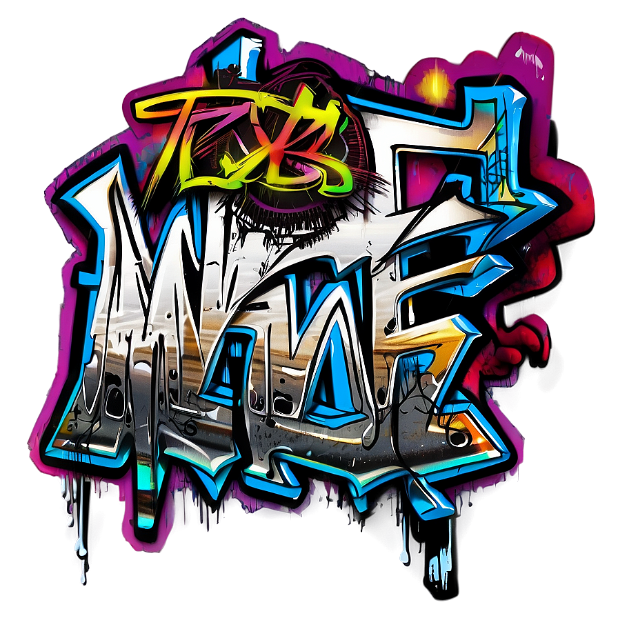 Wildstyle Graffiti Png 05032024