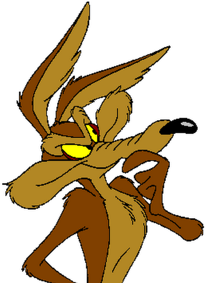 Wile E Coyote Cartoon Character