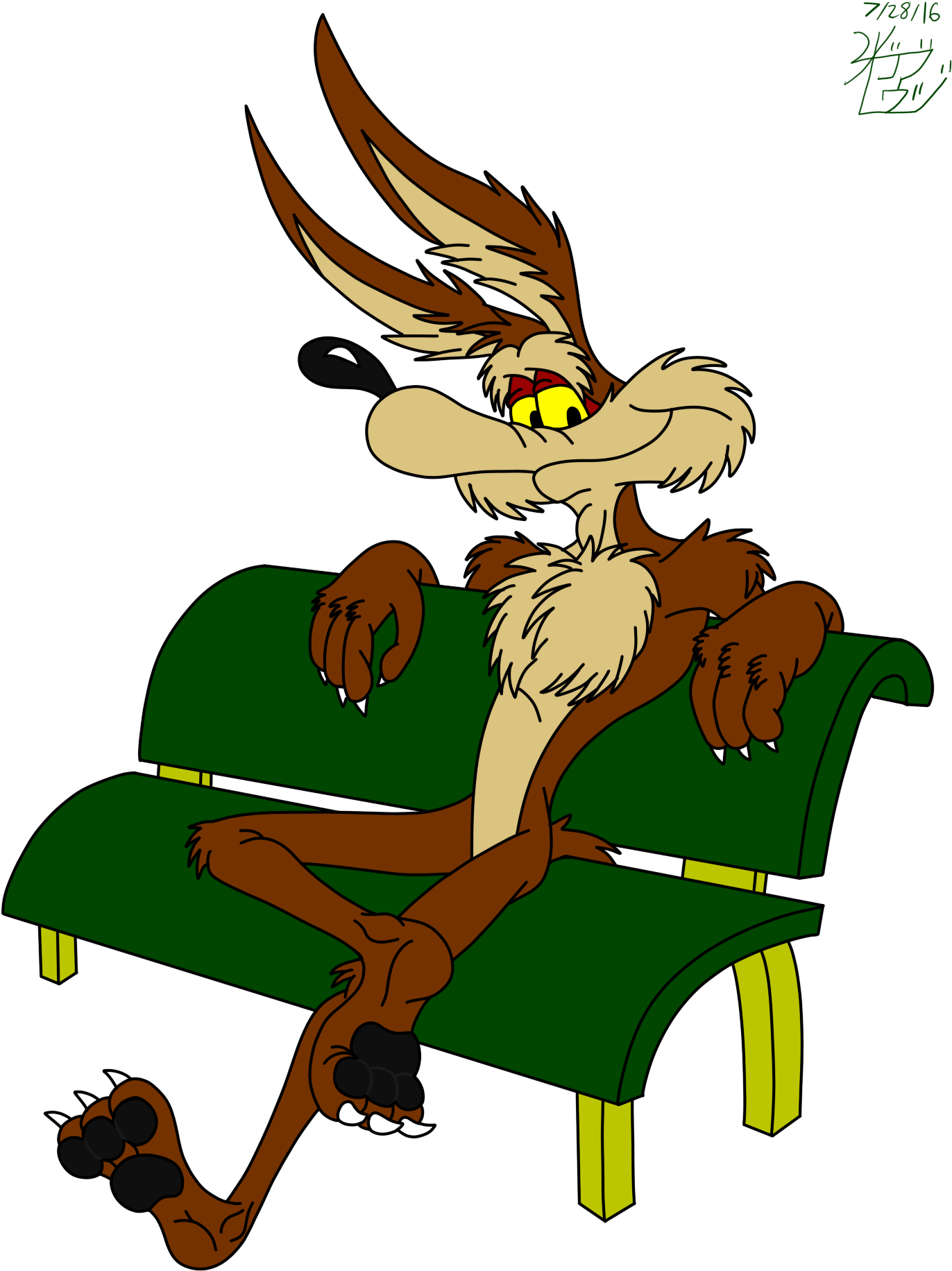 Wile_ E_ Coyote_ Relaxing_ On_ Sofa