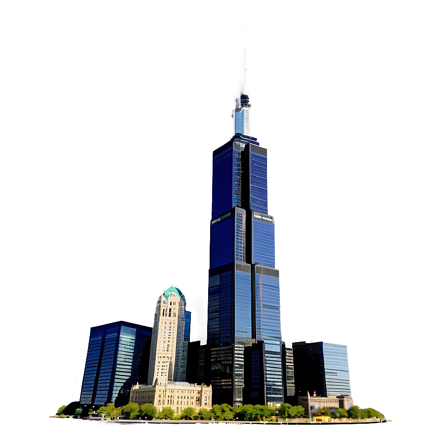 Willis Tower Chicago Png Uvq