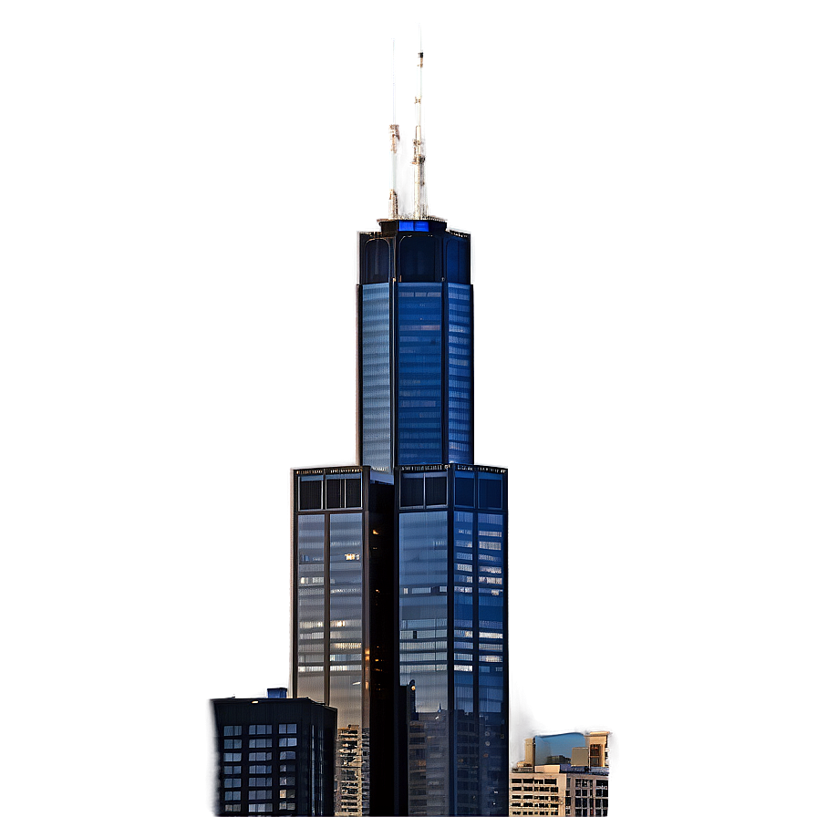 Willis Tower Clear Sky Png Ilb47