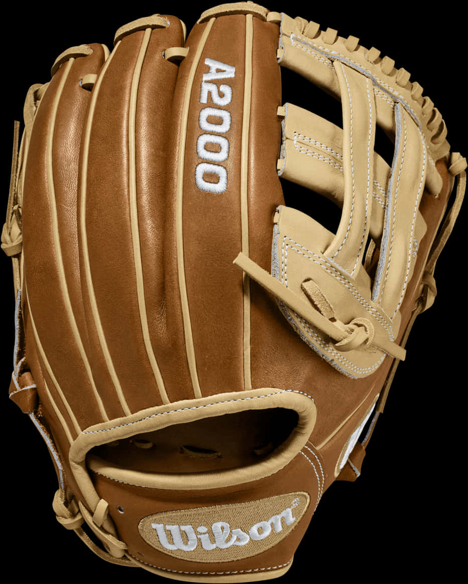 Wilson A2000 Baseball Glove PNG with transparent background
