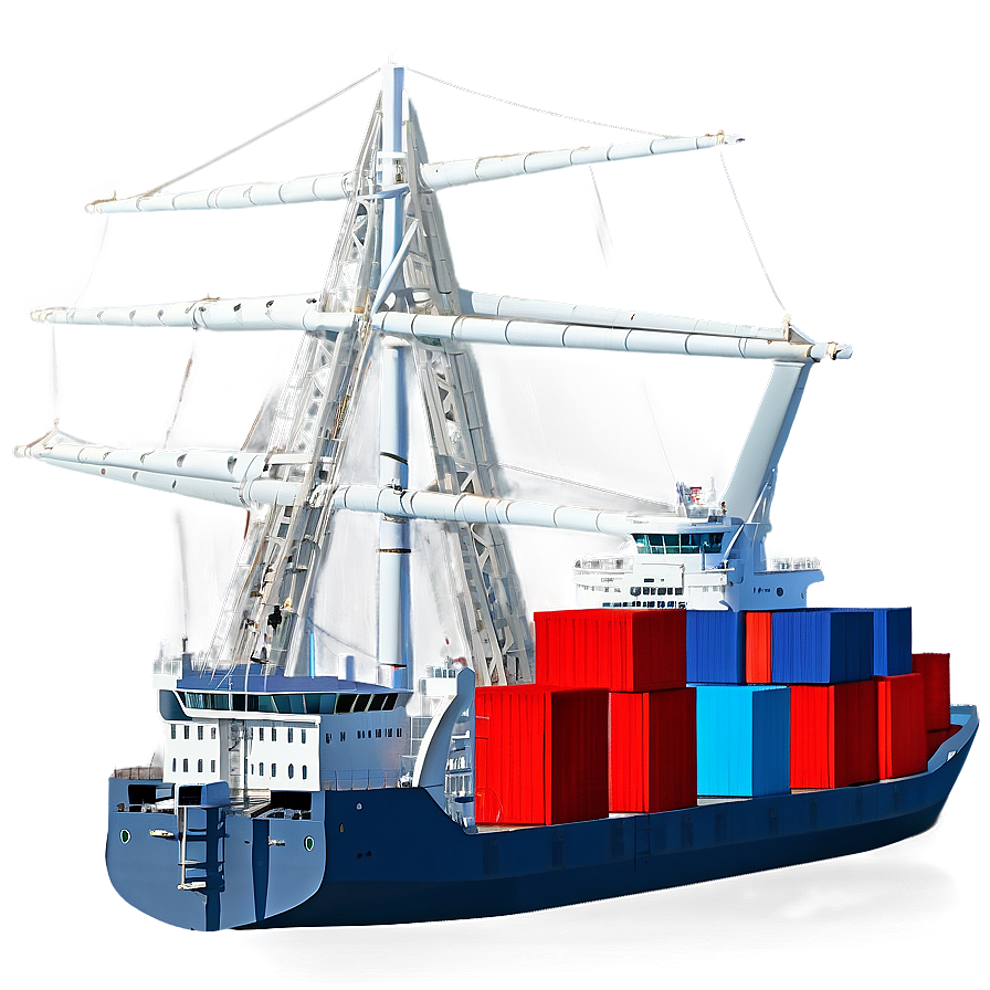 Wind-powered Cargo Ship Png Tru5