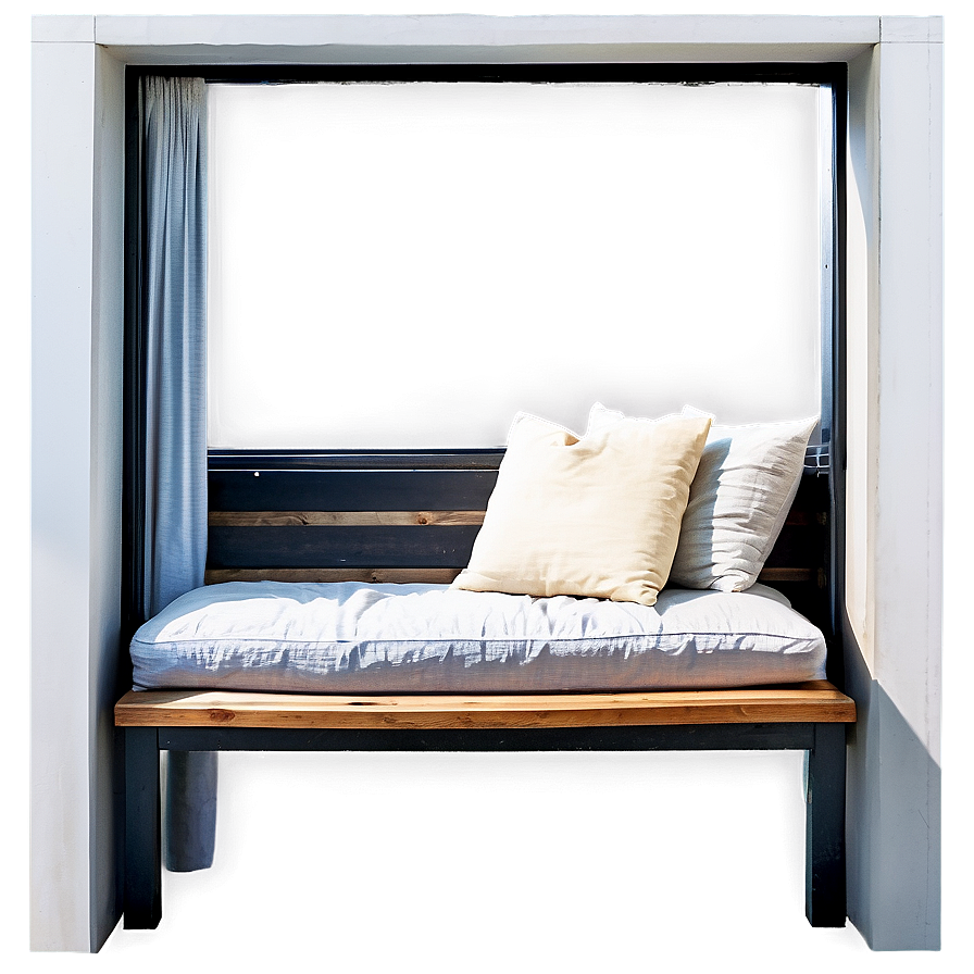 Window With Cozy Reading Nook Png Sse