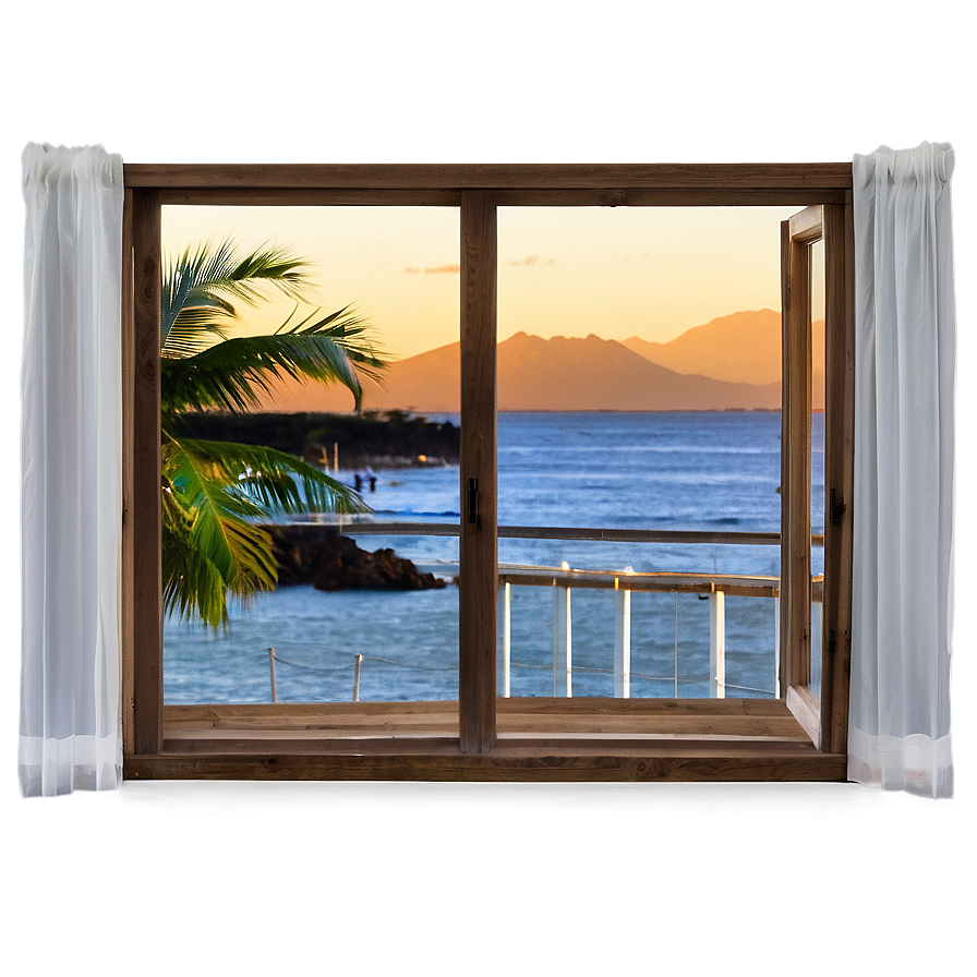 Window With Ocean View Png 42