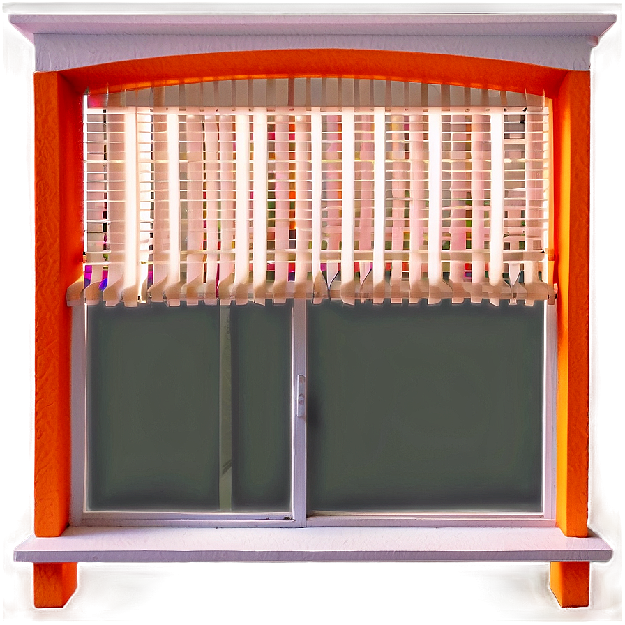 Window With Rolling Blinds Png 05042024