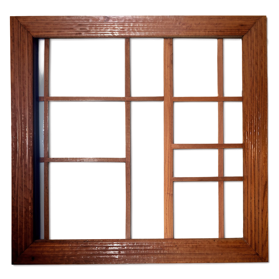 Windows Frame Wood Png Vuy57