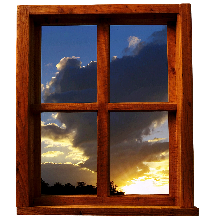 Windows Silhouette Sunset Png 84