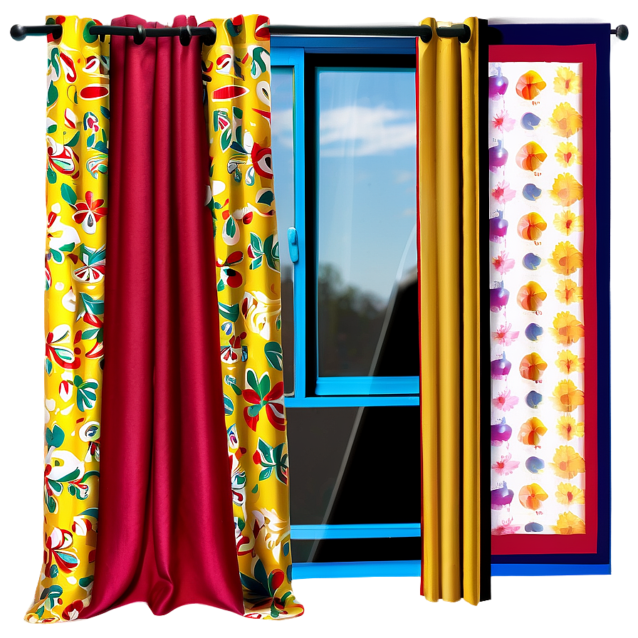 Windows With Curtains Png 78