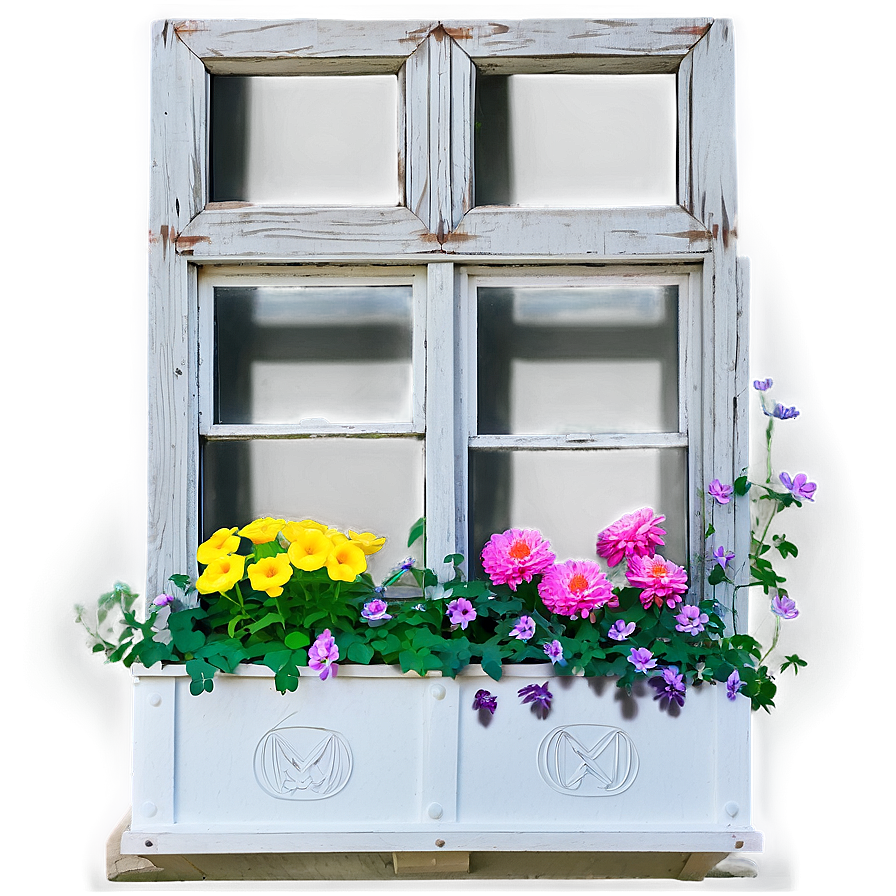 Windows With Flower Box Png Yuw