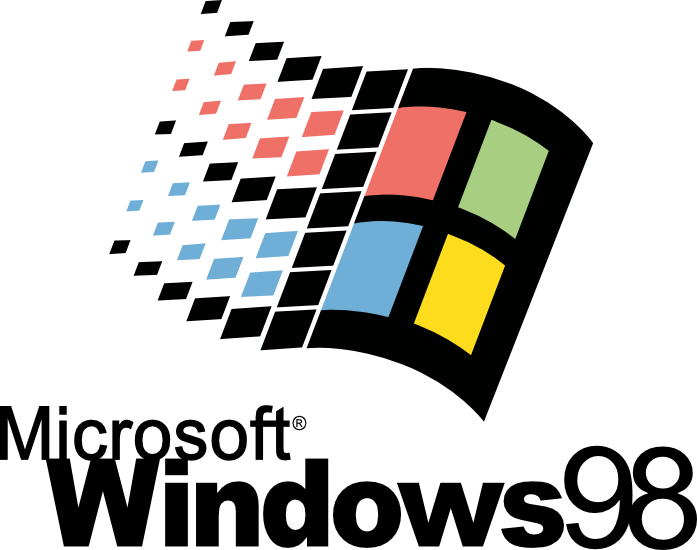 Windows98 Logo Pixelated Effect