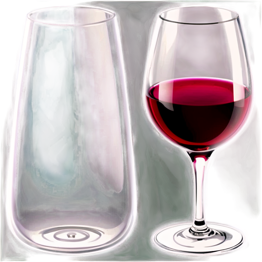 Wine Glass Decoration Png Xjs62