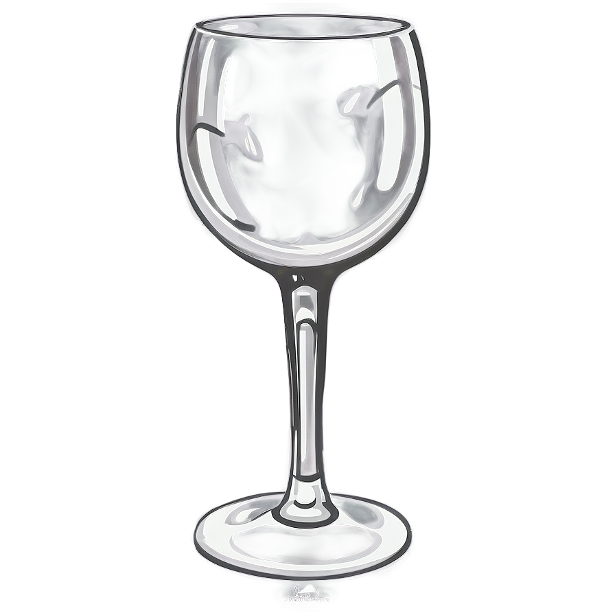 Wine Glass Drawing Png 53