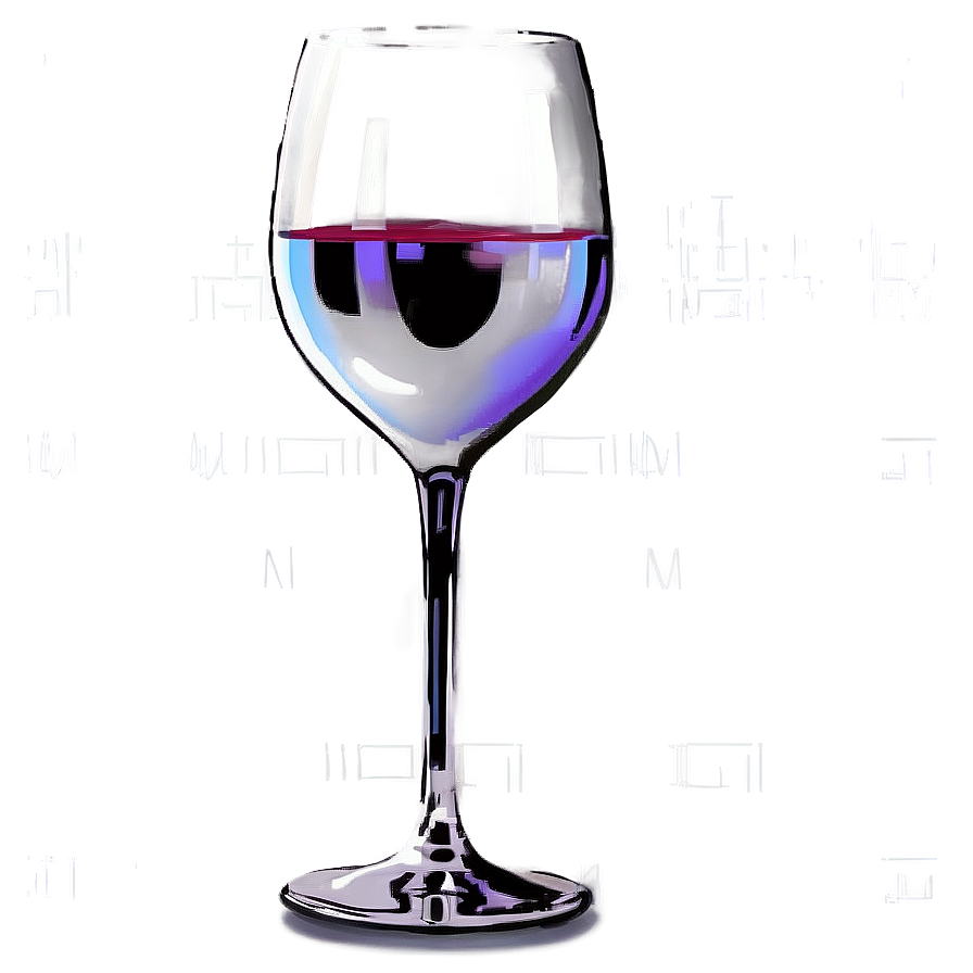 Wine Glass With Cityscape Png Kms