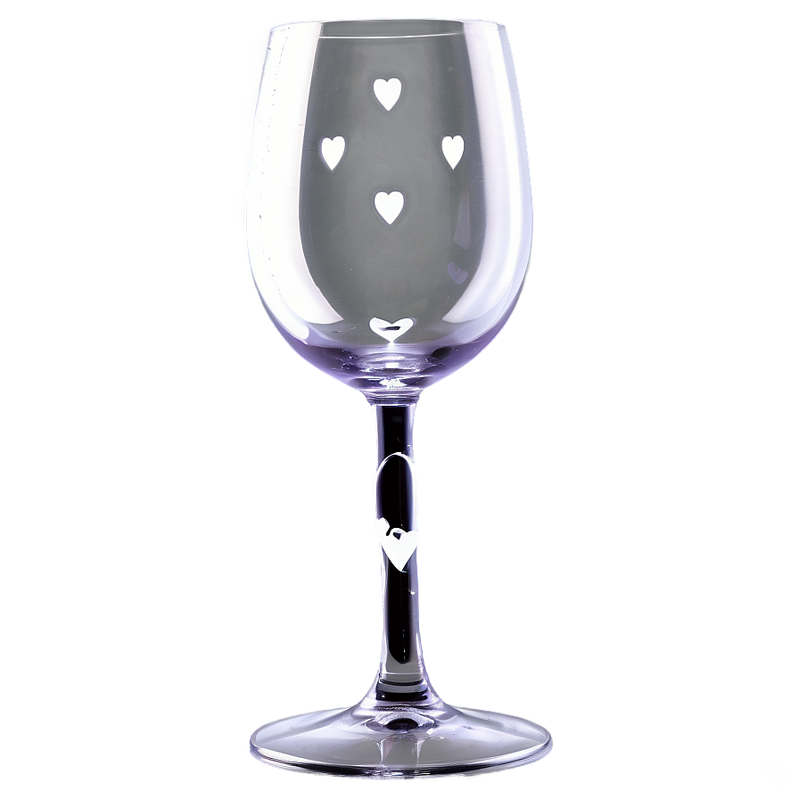 Wine Glass With Heart Png 4