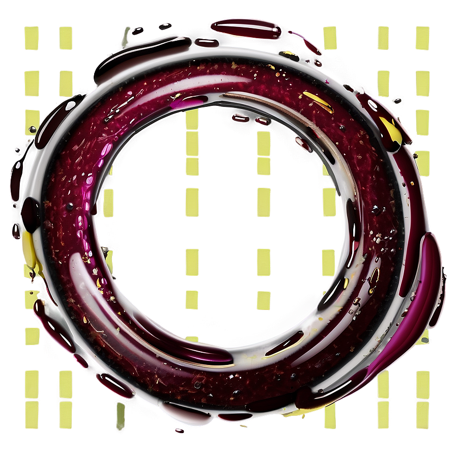 Wine Stain Ring Png 11