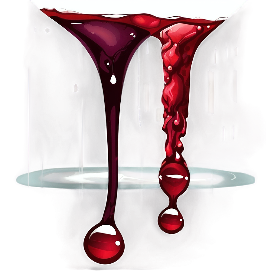 Wine Stain Splash Art Png 45