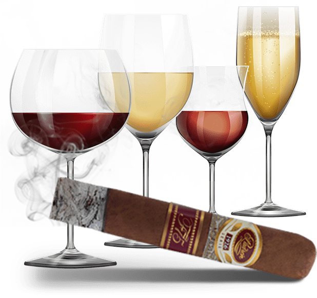 Wineand Cigar Elegance