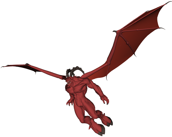 Demon Png - Demon Flying, Transparent Png PNG with transparent background