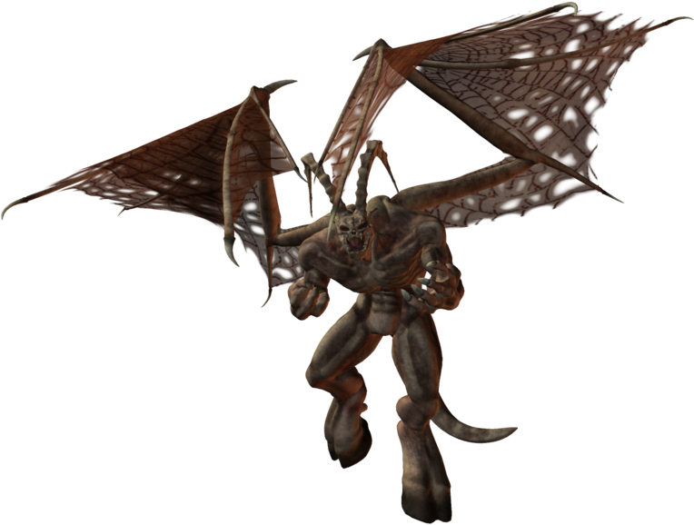 Winged Demon Png, Transparent Png PNG with transparent background