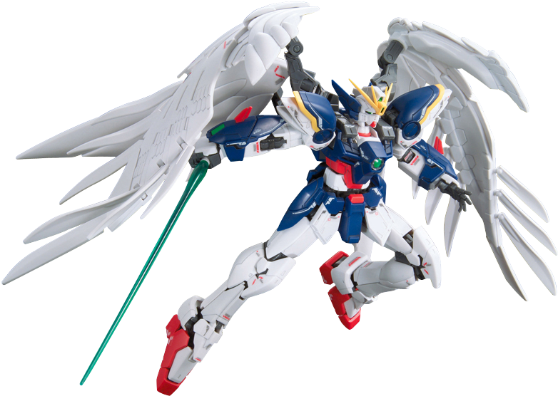 Winged Gundam Model Pose