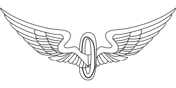 Winged_ Musical_ Note_ Graphic PNG with transparent background