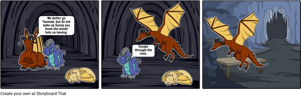 Wings Of Fire_ Cave Escape_ Storyboard