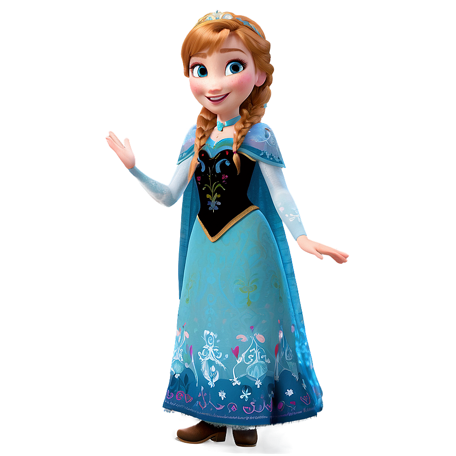 Winking Anna Frozen Png Utb