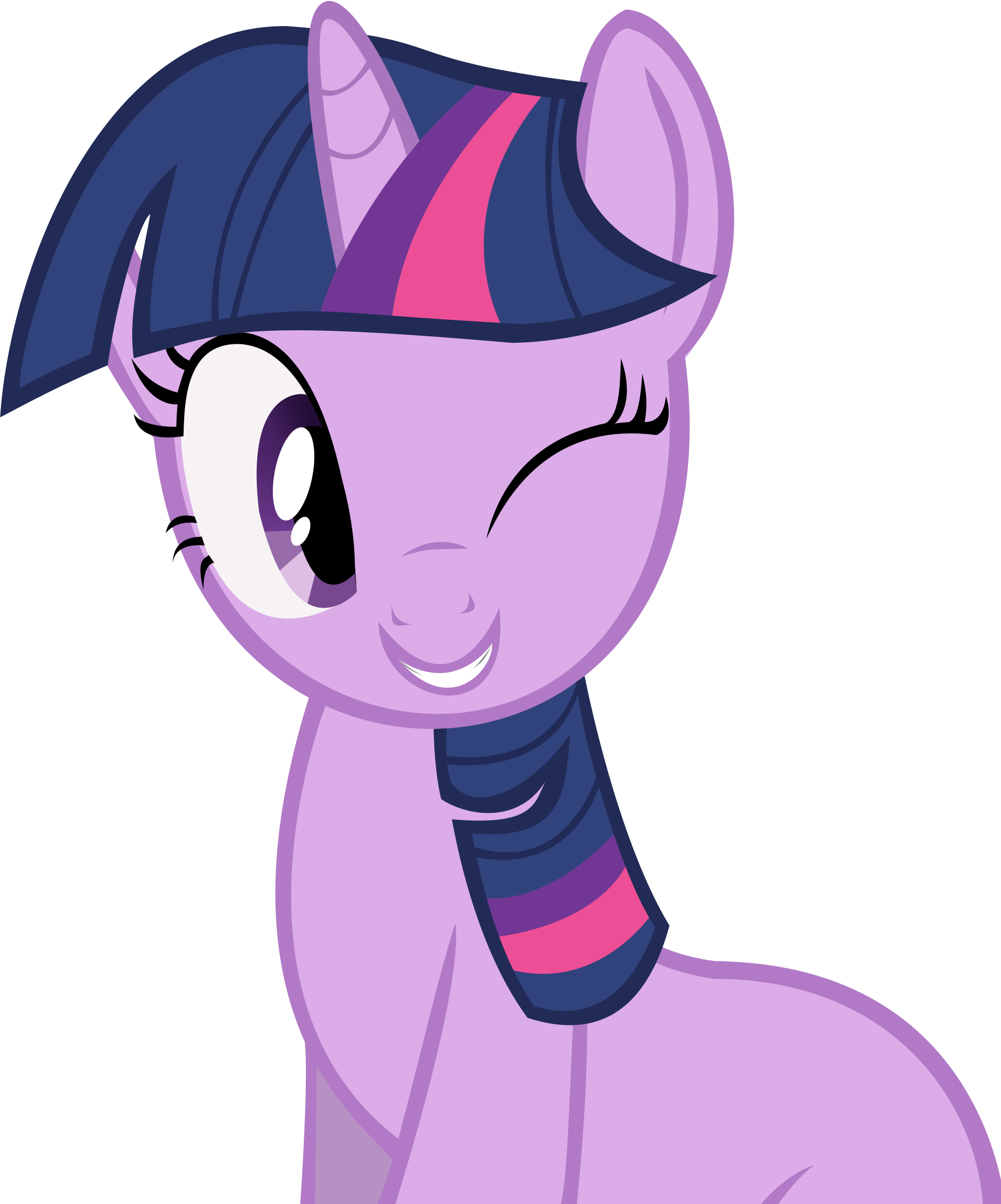 Mlp Twilight Wink, HD Png Download PNG with transparent background