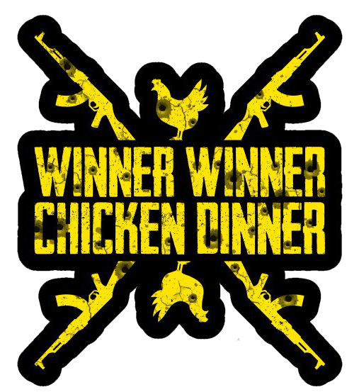 Pubg Winner Winner Chicken Dinner Png Download Image - Winner Winner Chicken Winner, Transparent Png PNG with transparent background