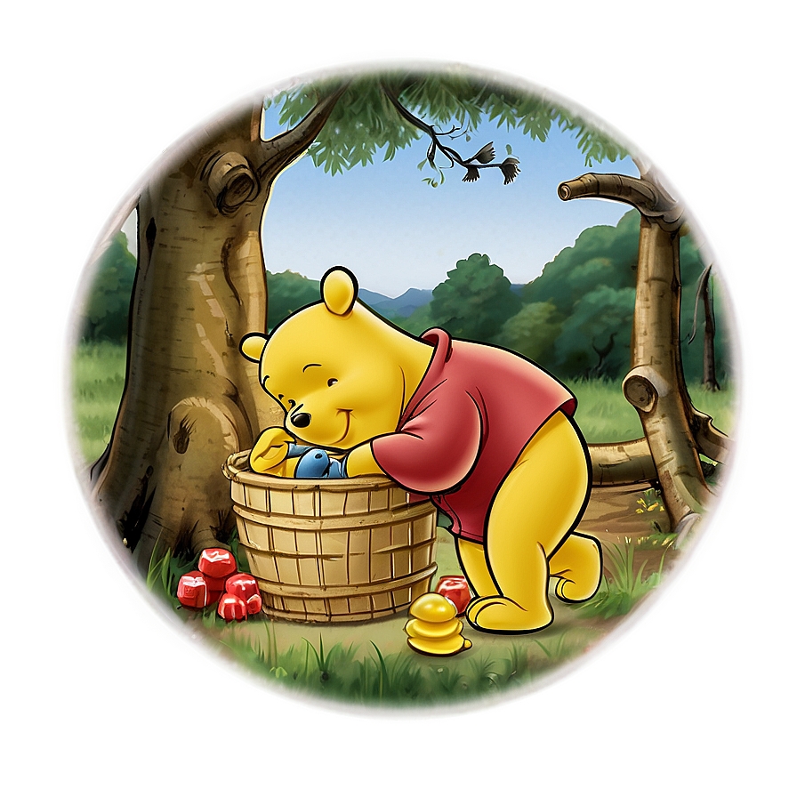 Winnie The Pooh Honey Harvest Png Ukj50